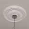 Ekena Millwork Bradford Ceiling Medallion (Canopies up to 4 3/8"), 18 1/8"OD x 3 3/4"ID x 1 1/8"P, Primed White CM18BR - alternate 4